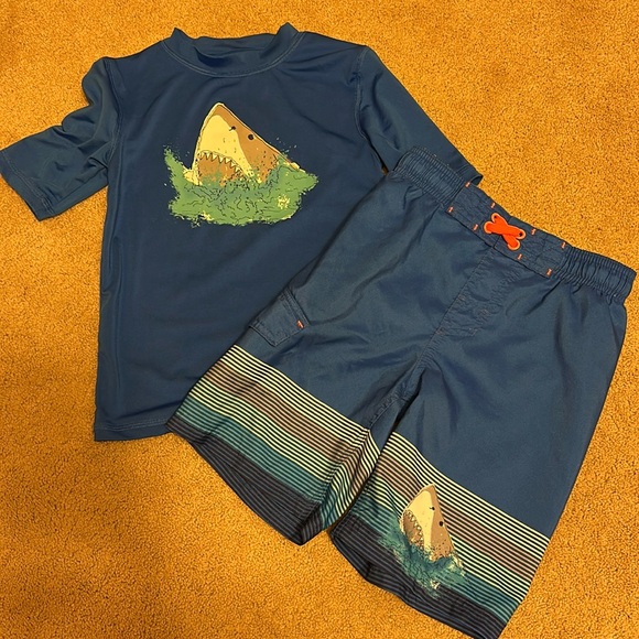 Cat & Jack Other - Rash guard and swim trunkss